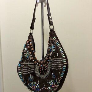 Beaded handbag